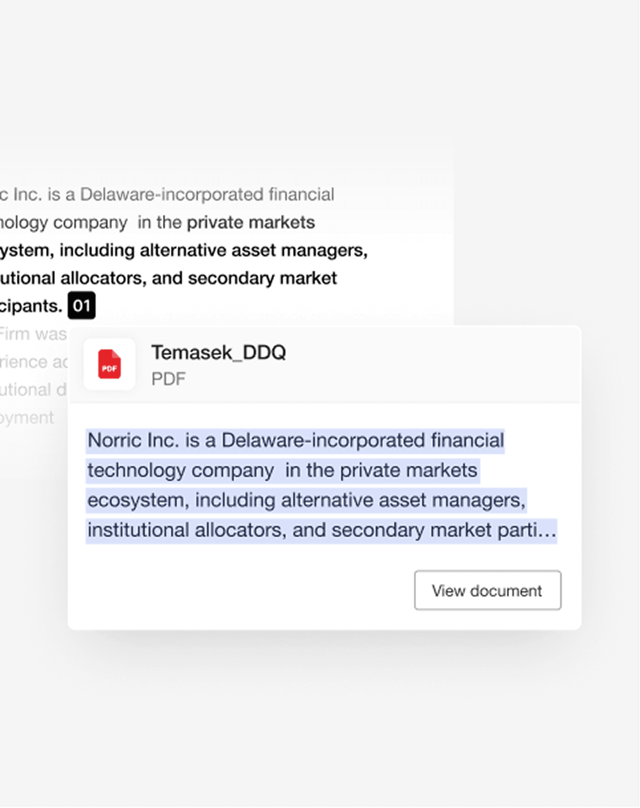 Track Source Documents