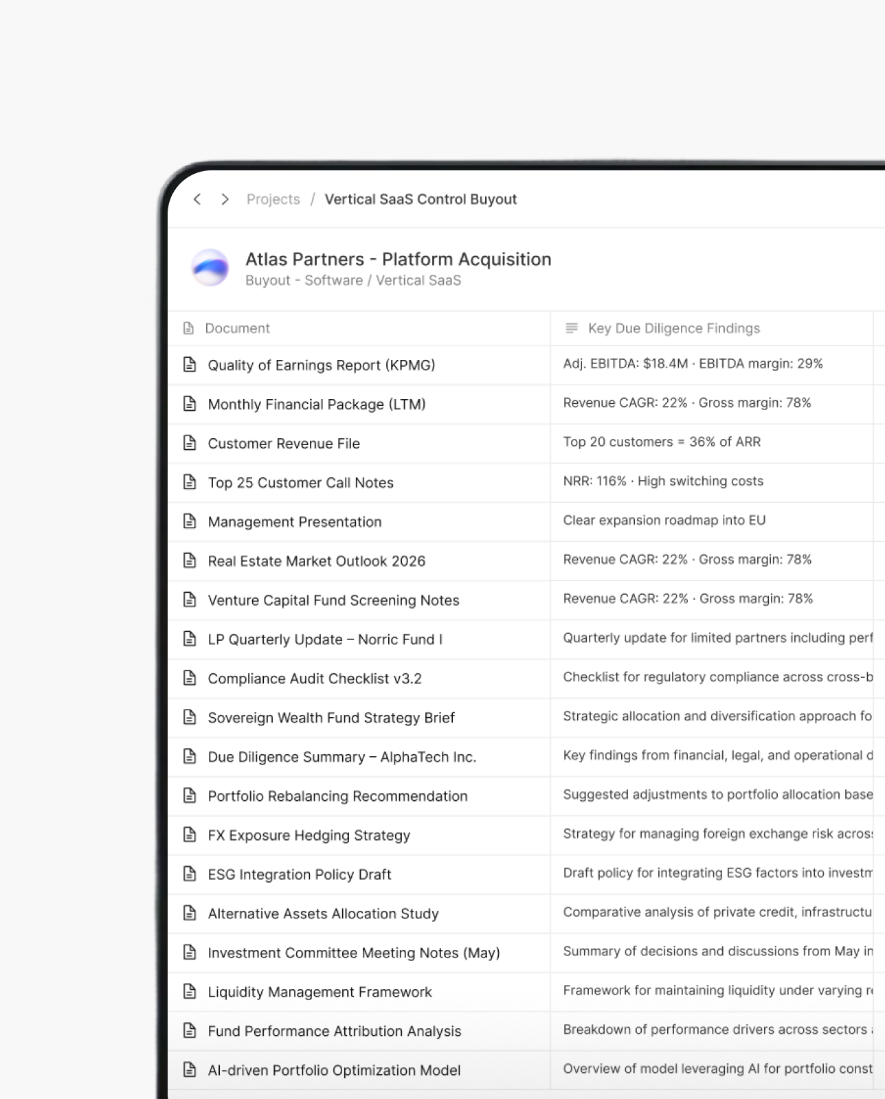 AI-native workflow platform interface